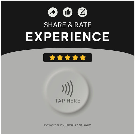 SHARE & RATE EXPERIENCE