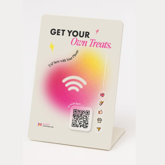 Marketing Stand (NFC + QR)